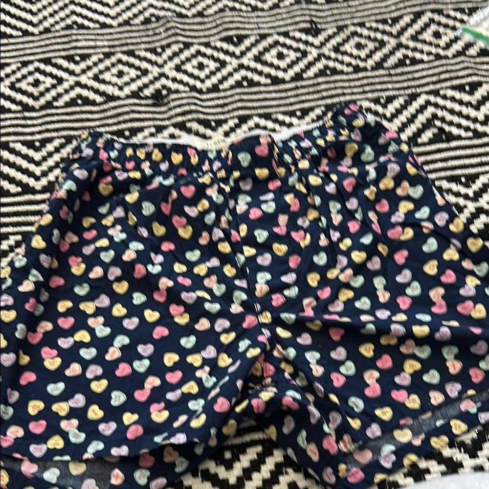 Colorful Heart Patterned underwear / can be worn as pjs